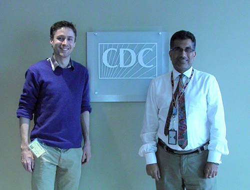 James Vaughan au CDC.