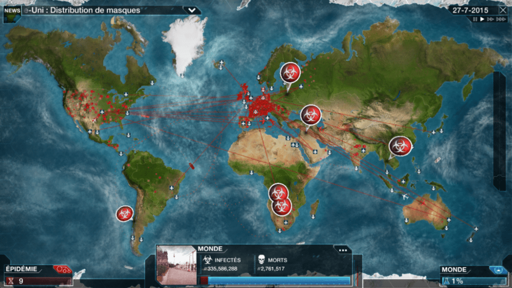 Les transports permettent vite de déclencher de nouveaux foyers d'infections.