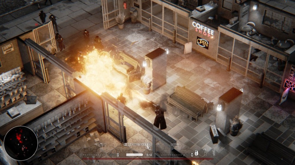 Oui, le lance-flammes ça calme.